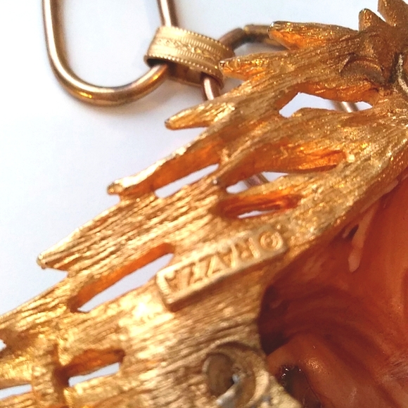 Vintage Luca Razza lion head chain belt - Picture 4 of 4